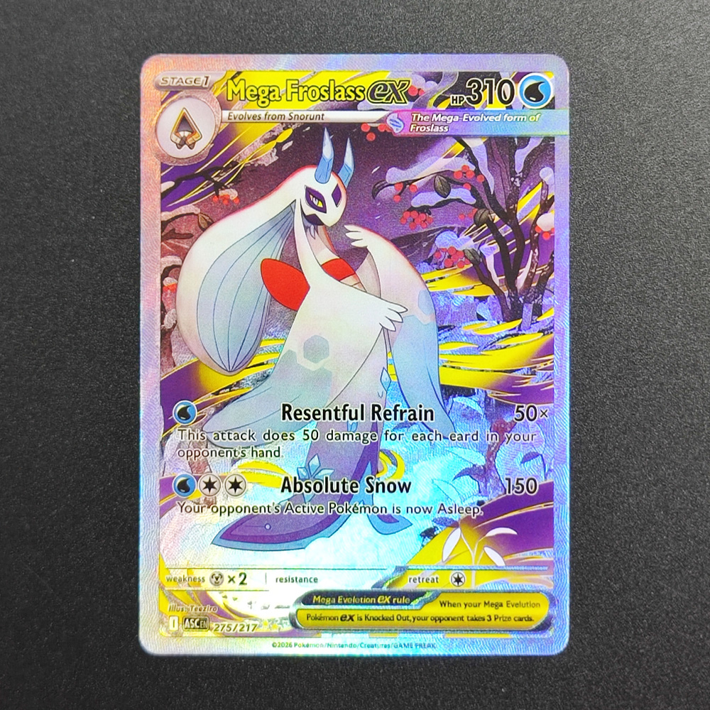 Proxy 2026 Pokemon EN Card MEG - Board Game Anime recensione e prezzo