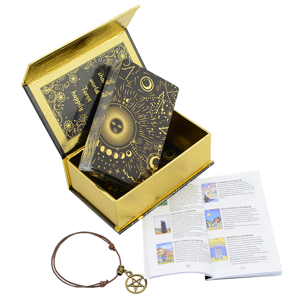 Gold Foil Tarot 12x7cm Russian - Board Game Uno recensione e prezzo